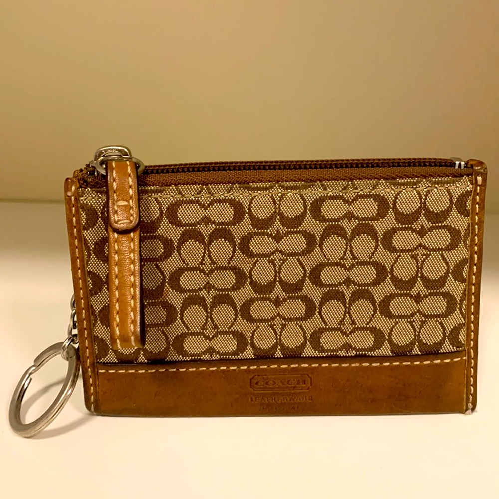 COACH coin case mini wallet